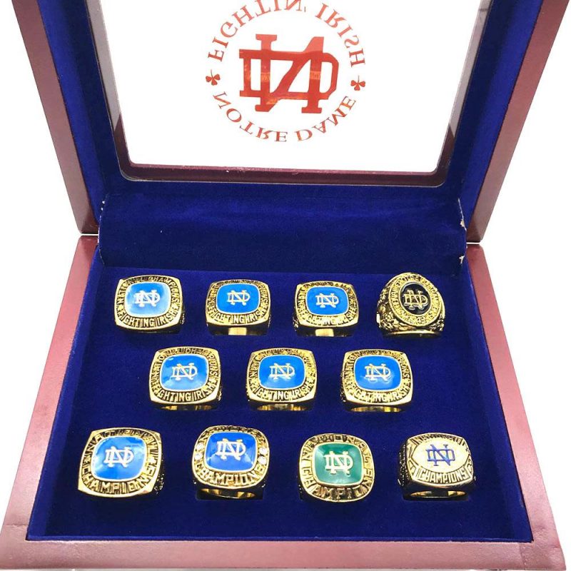 Notre dame national championship on sale rings