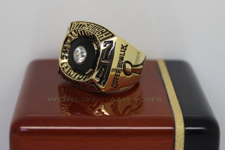 Pittsburgh Steelers Championship 6 Rings Set - Punk Dark