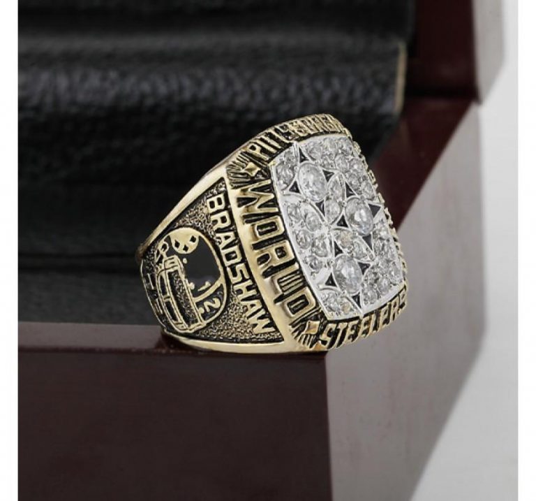 Pittsburgh Steelers Championship 6 Rings Set - Punk Dark